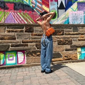 US 26 Reformation Wilder high rise wide leg jeans in excellent condition